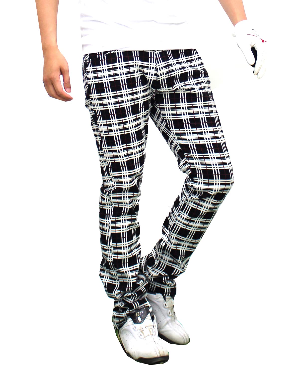 Amazon | [エムシー] ゴルフパンツ メンズ ゴルフウェア